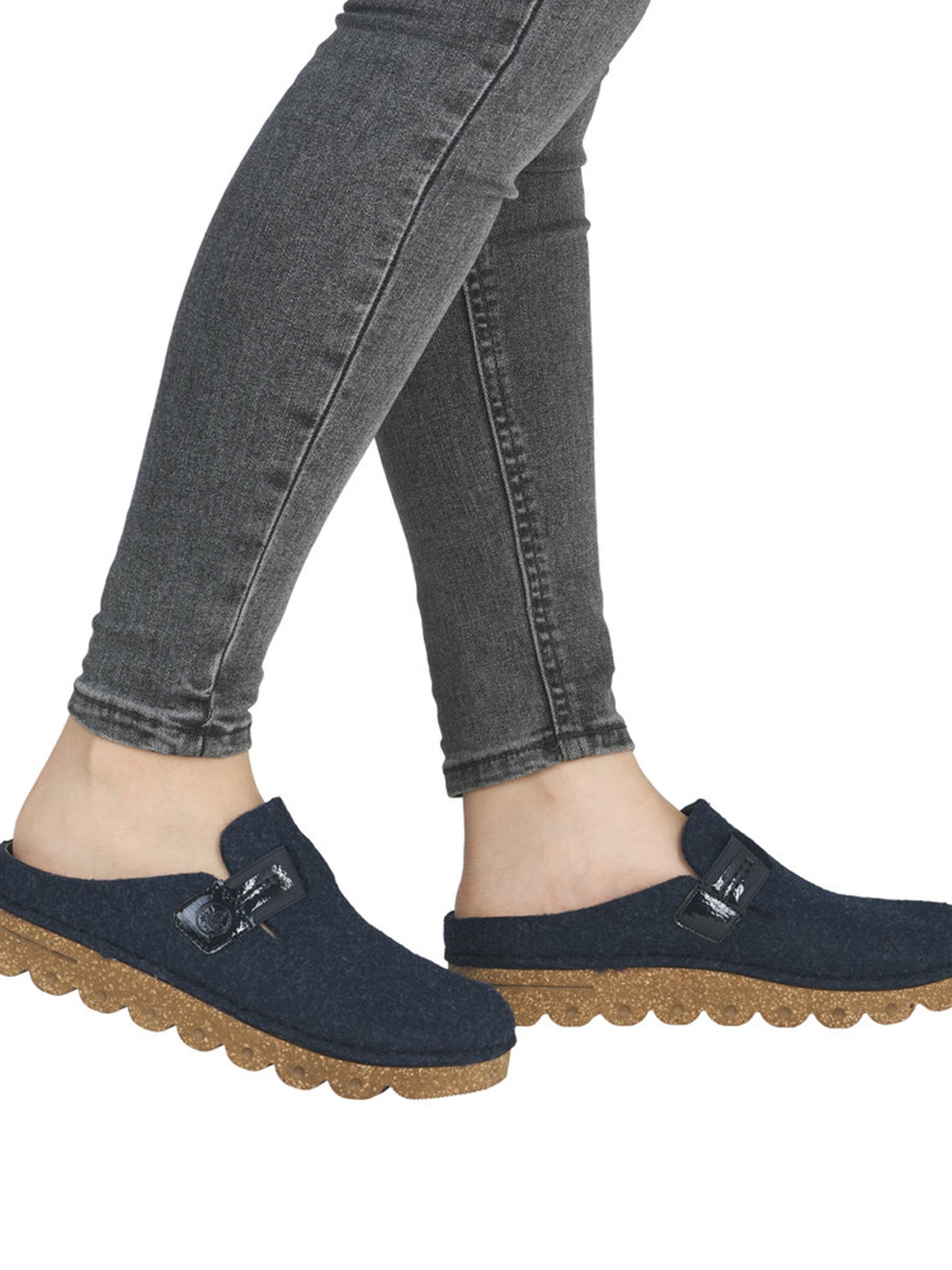 Rieker Klumpák - kék