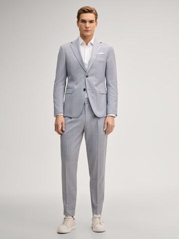 JOOP! Regular Bandplooibroek 'Rennet' in Blauw