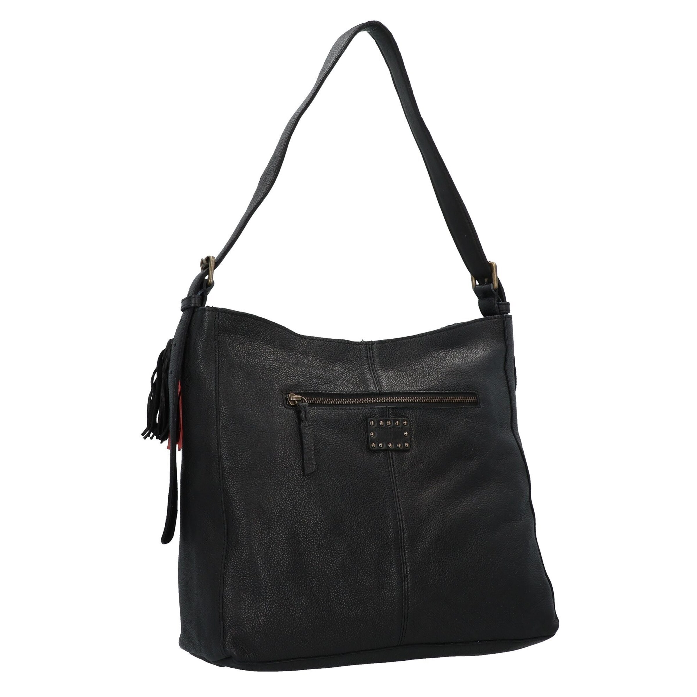 Taschendieb Wien Shoulder Bag 'Herzweg' in Black