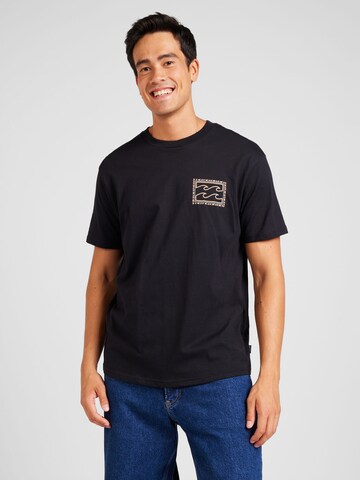 BILLABONG Shirt 'CRAYON WAVE' in Zwart