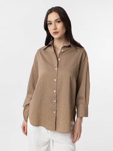 Antioch Blouse 'Susanne' in Beige: front