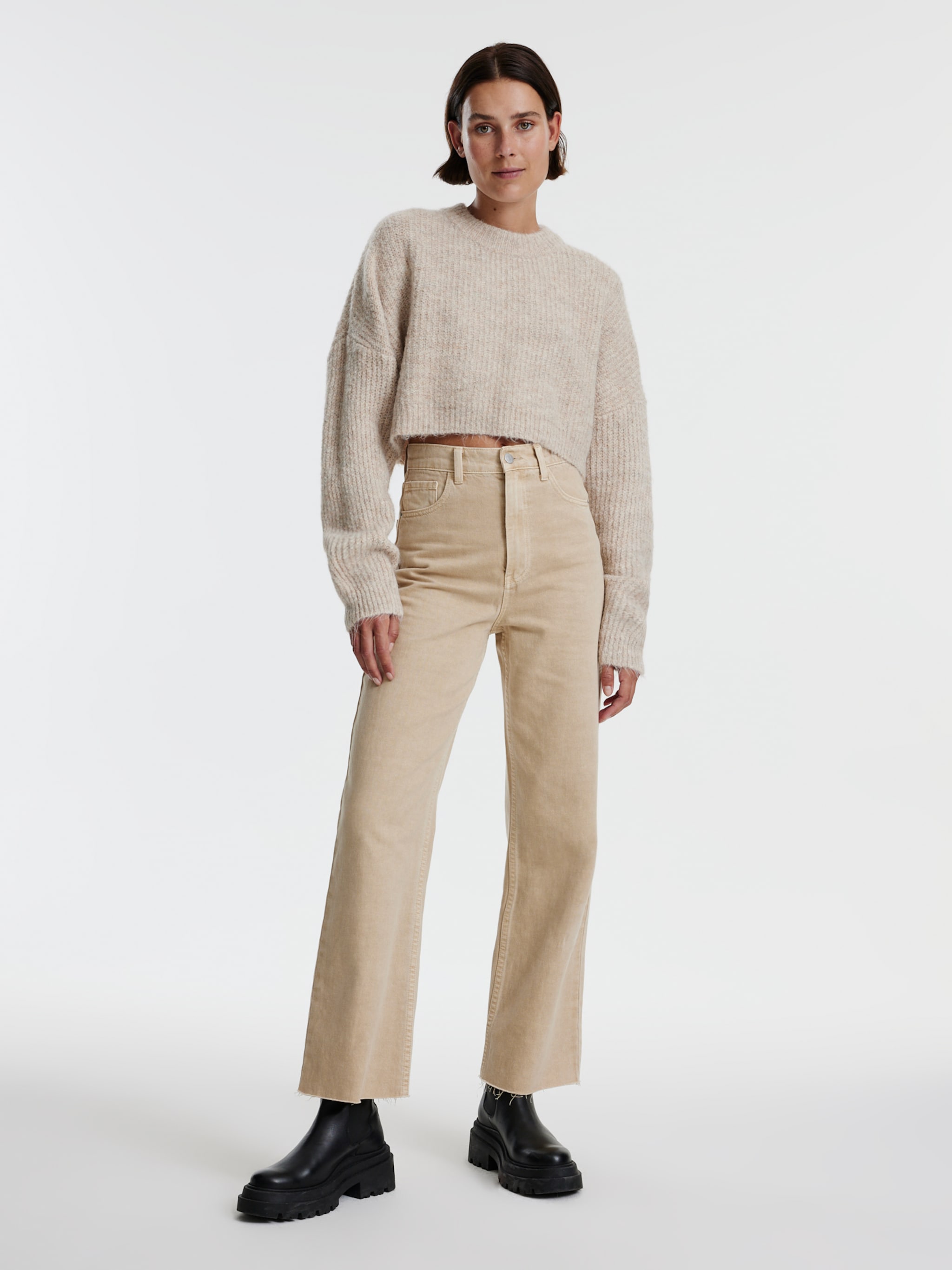 EDITED Productos Jersey 'Yella' beige