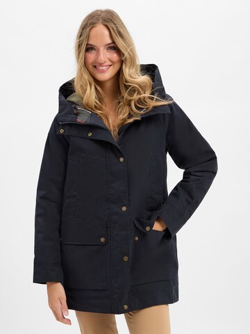 Barbour Weatherproof jacket in Blue: front