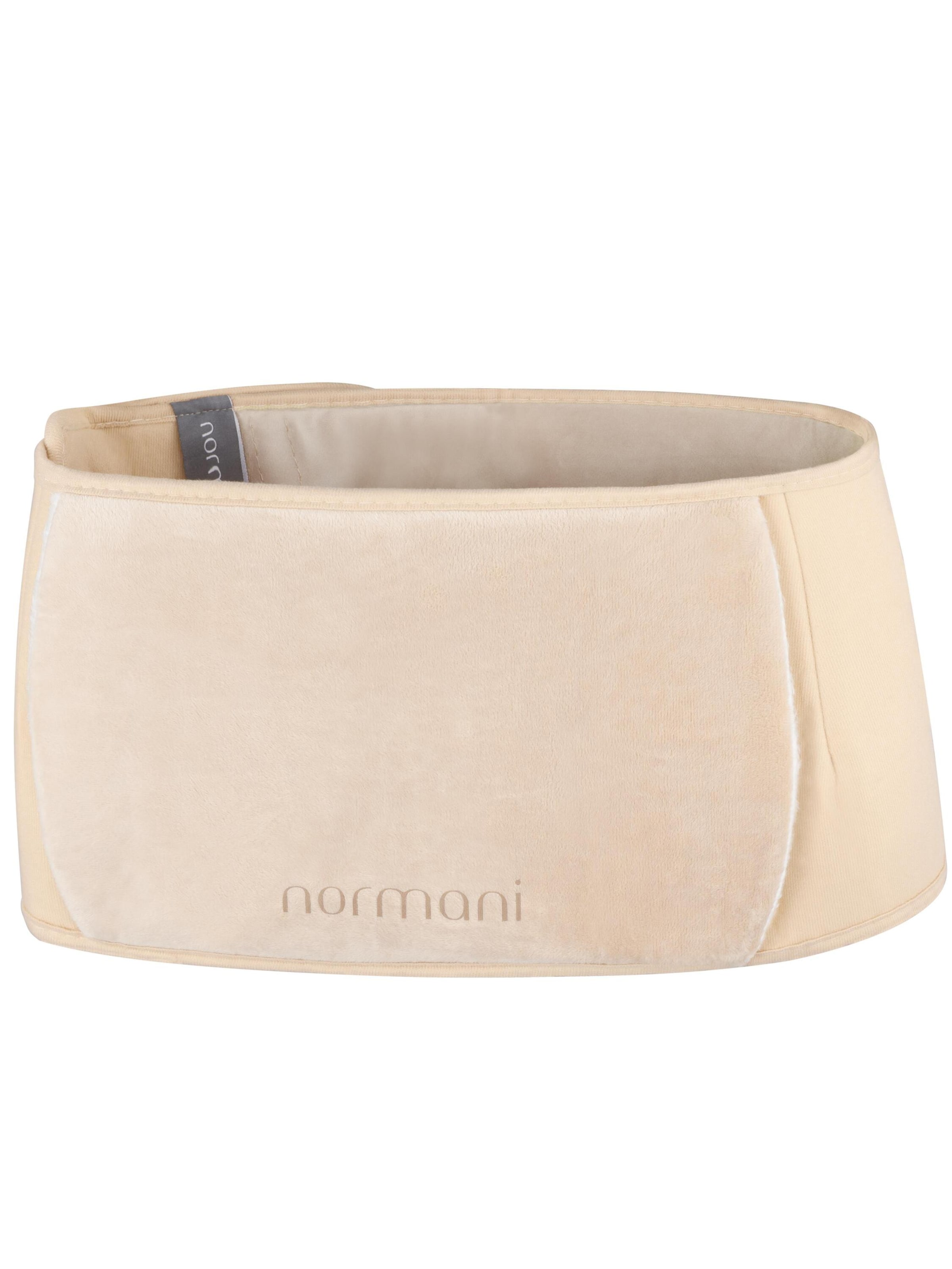 normani Gürtel mit 2 Wärmflaschen 'Newtok' in Beige: Vorderseite