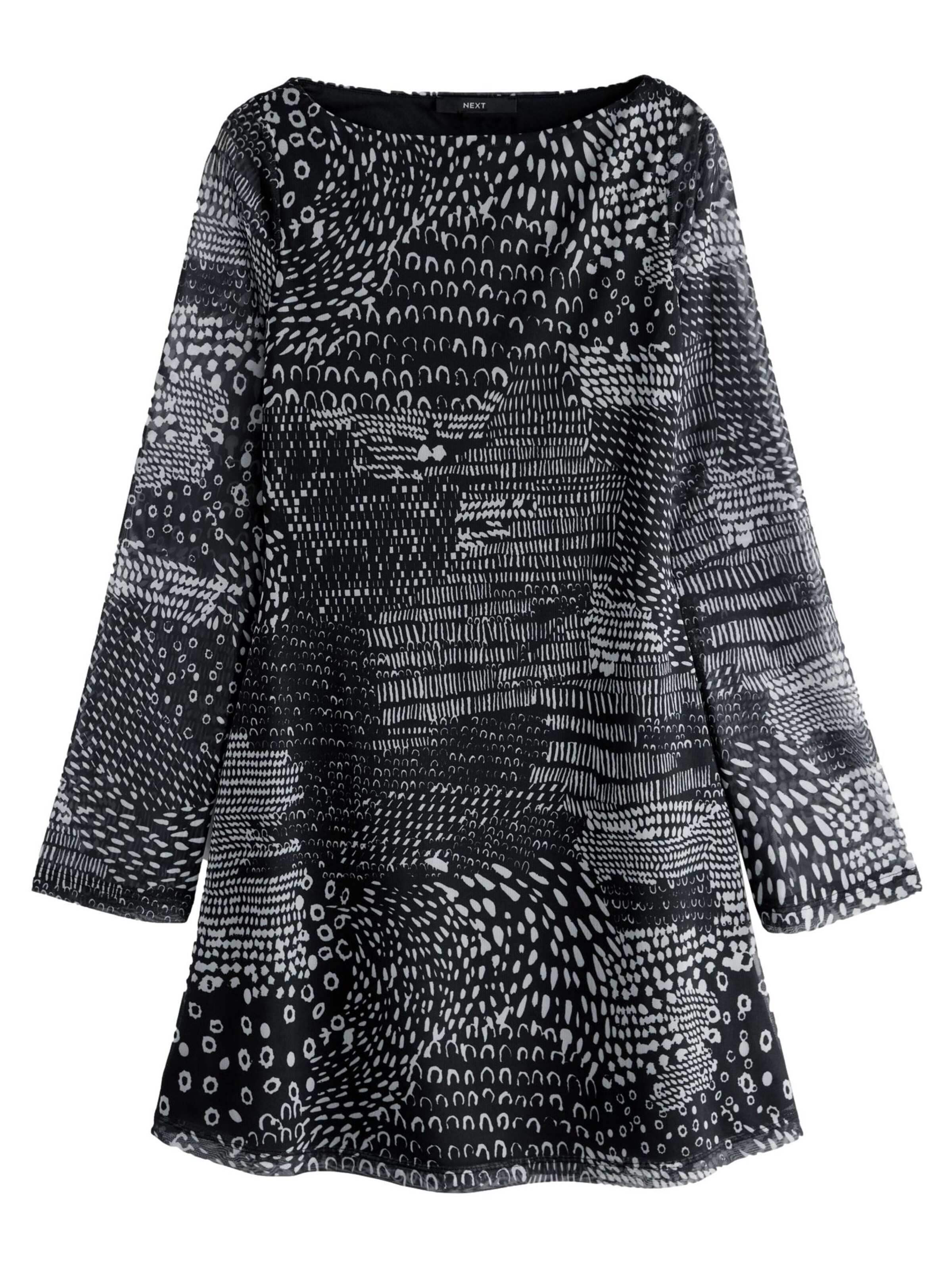 Next Φόρεμα σε μαύρο: μπροστά