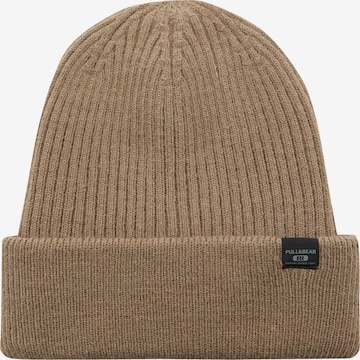 Pull&Bear Beanie in Grey: front