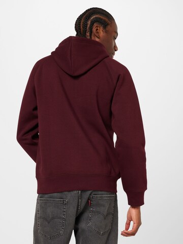 Carhartt WIP Sweatshirt 'Chase' in Red