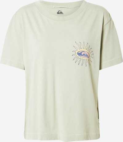 QUIKSILVER T-shirt 'STAR SLIDE CROP TEE' en vert clair, Vue avec produit
