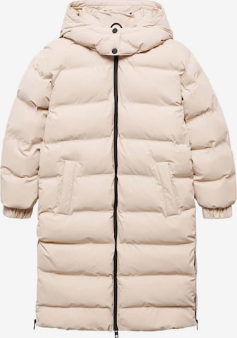 MANGO TEEN Winter Jacket 'LINA' in Beige: front