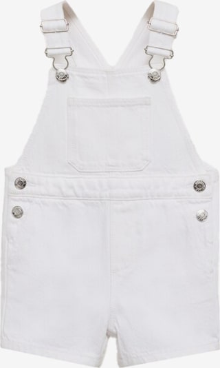 MANGO KIDS Overall 'SUNSET' värissä valkoinen denim, Tuotenäkymä