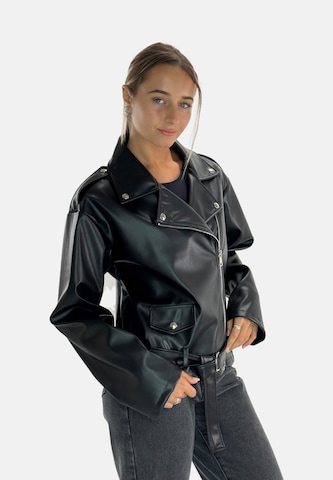Elara Between-Season Jacket in Black