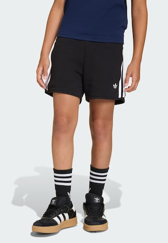 ADIDAS ORIGINALS Loose fit Trousers 'Sprinter' in Black: front