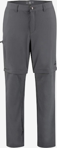 MCKINLEY Regular Outdoor Pants in Grey: front