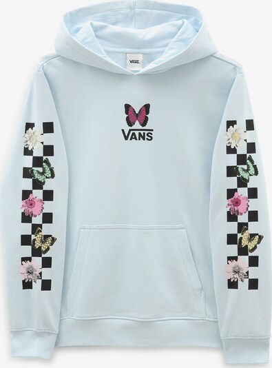 VANS Sweatshirt in creme / opal / pastellgelb / pink / schwarz, Produktansicht