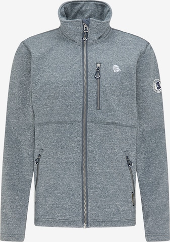 Schmuddelwedda Fleece jacket in Grey: front