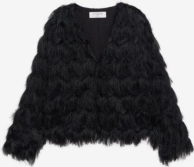 VIOLETA by Mango Jacke 'Pluma' in schwarz, Produktansicht