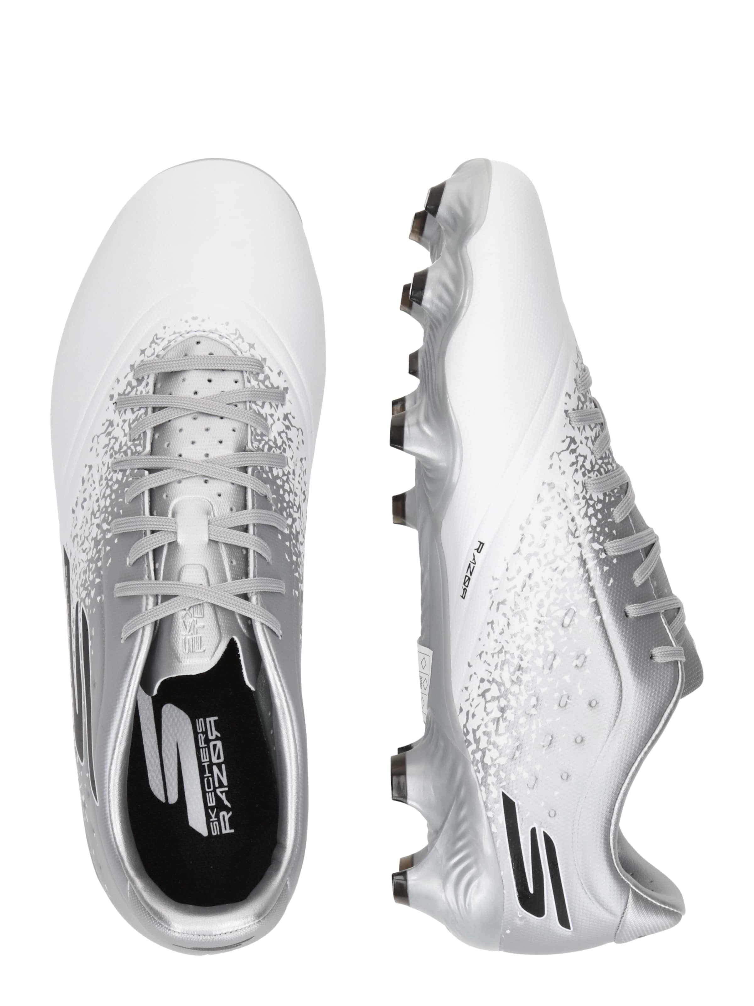 SKECHERS Soccer shoe 'RAZOR 1.5' in White