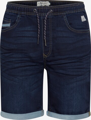 11 Project Regular Broek 'PRBarne' in Blauw: voorkant