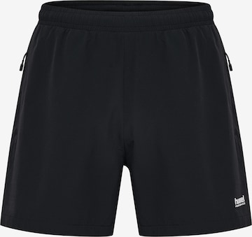 Hummel Regular Sportbroek in Zwart: voorkant