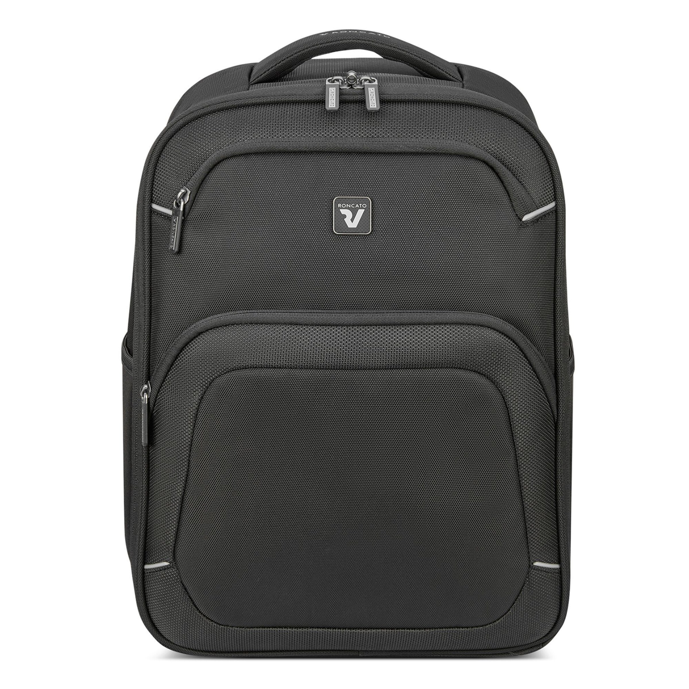 Roncato Rucksack 'Gateway' in Schwarz: Vorderseite