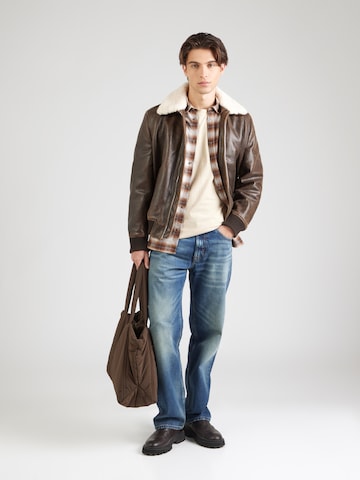 Kronstadt Shirt 'Erwin' in Beige