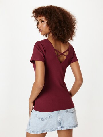 ABOUT YOU Shirt 'Georgia' in Rood