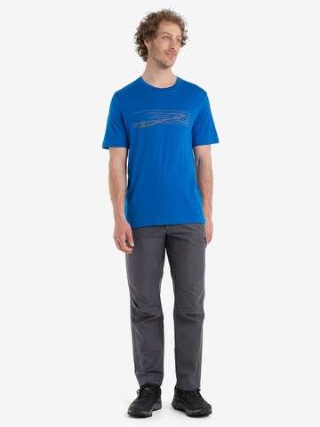 ICEBREAKER - Camiseta funcional 'Tech Lite II' en azul