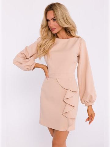 made of emotion - Vestido de gala 'M837' en beige