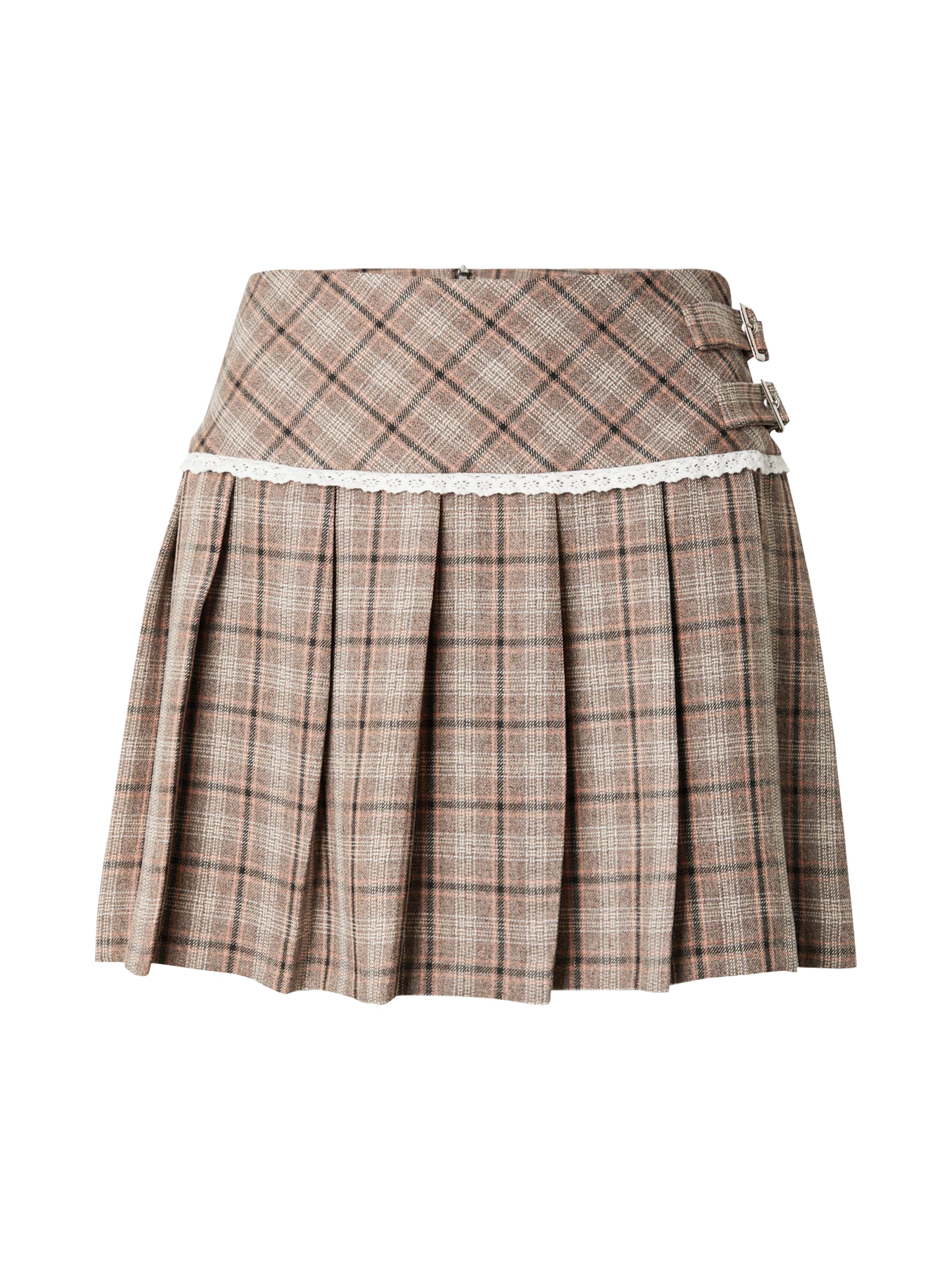 Jupe Miss Selfridge en marron : devant