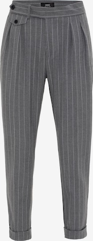 Pantaloni con pieghe di Antioch in grigio: frontale