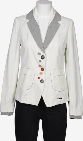 Desigual Blazer L in Weiß: Vorderseite