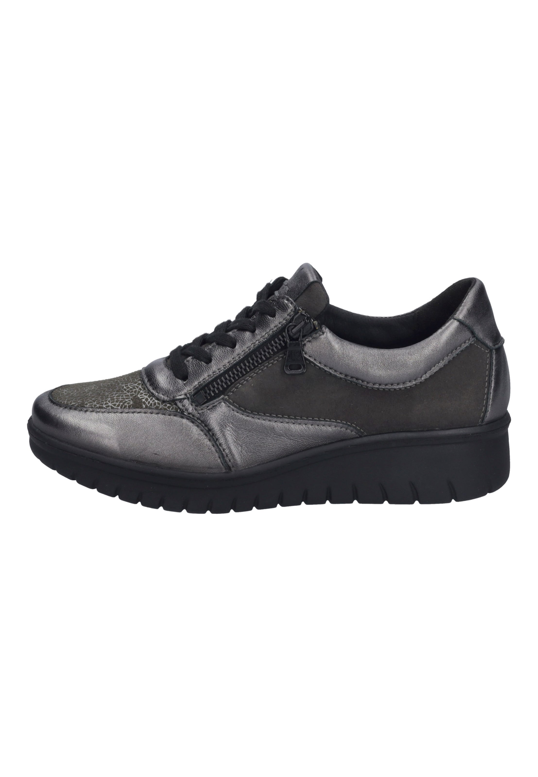 JOSEF SEIBEL Lace-up shoe in Grey: front