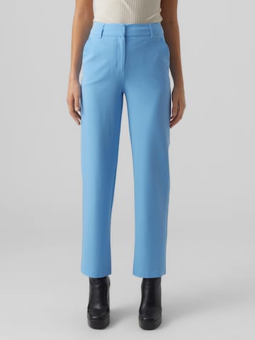 Loosefit Pantalon 'Zelda' VERO MODA en bleu : devant