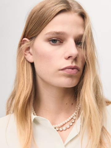 MANGO Blouse 'Basic' in White