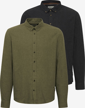 BLEND - Regular Fit Camisa em verde: frente