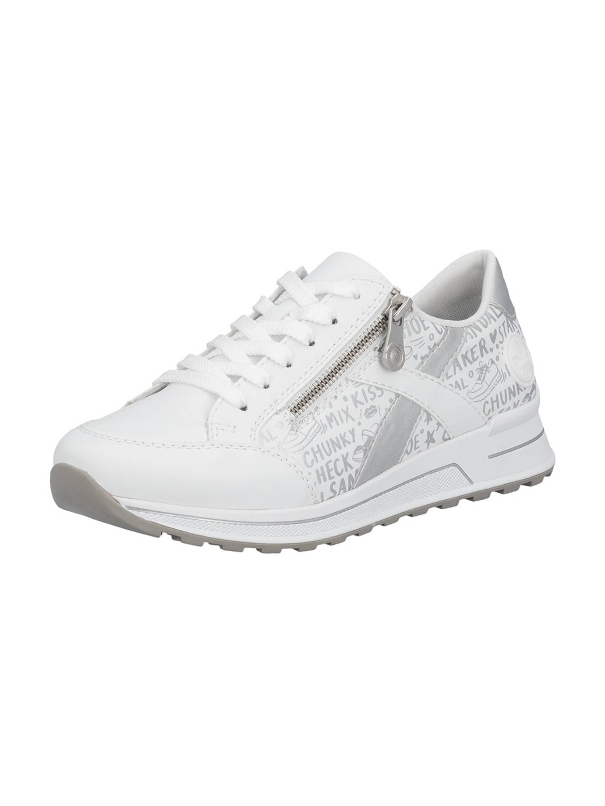 Rieker Nízke tenisky - Biela: predná strana