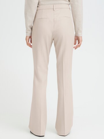 ICHI Flared Pants 'IHFAVA' in Grey
