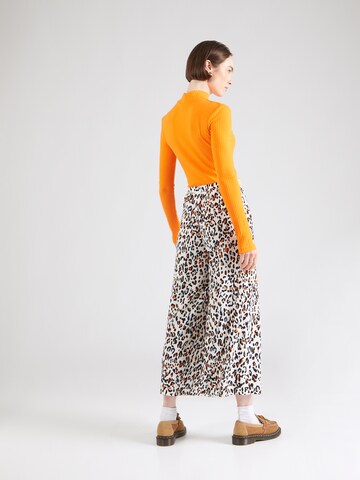 s.Oliver Wide leg Broek in Beige