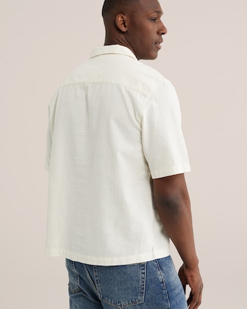 WE Fashion Comfort Fit Skjorte i hvid