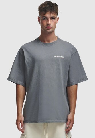 T-Shirt 'Good Vibes Only' 2Y Studios en gris : devant