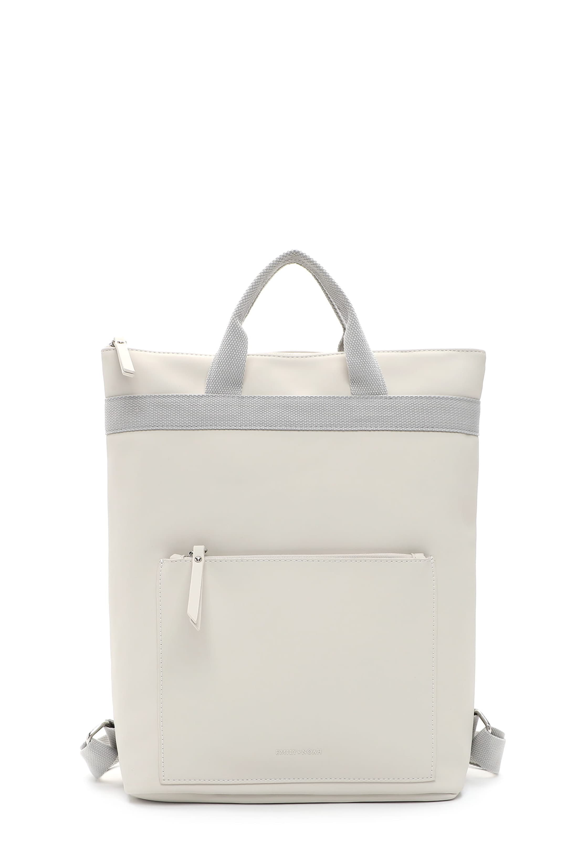 Emily & Noah Rucksack 'Elli' in Beige: Vorderseite