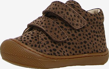 NATURINO Flats in Brown: front