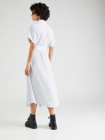 Rochie tip bluză de la Monki pe albastru