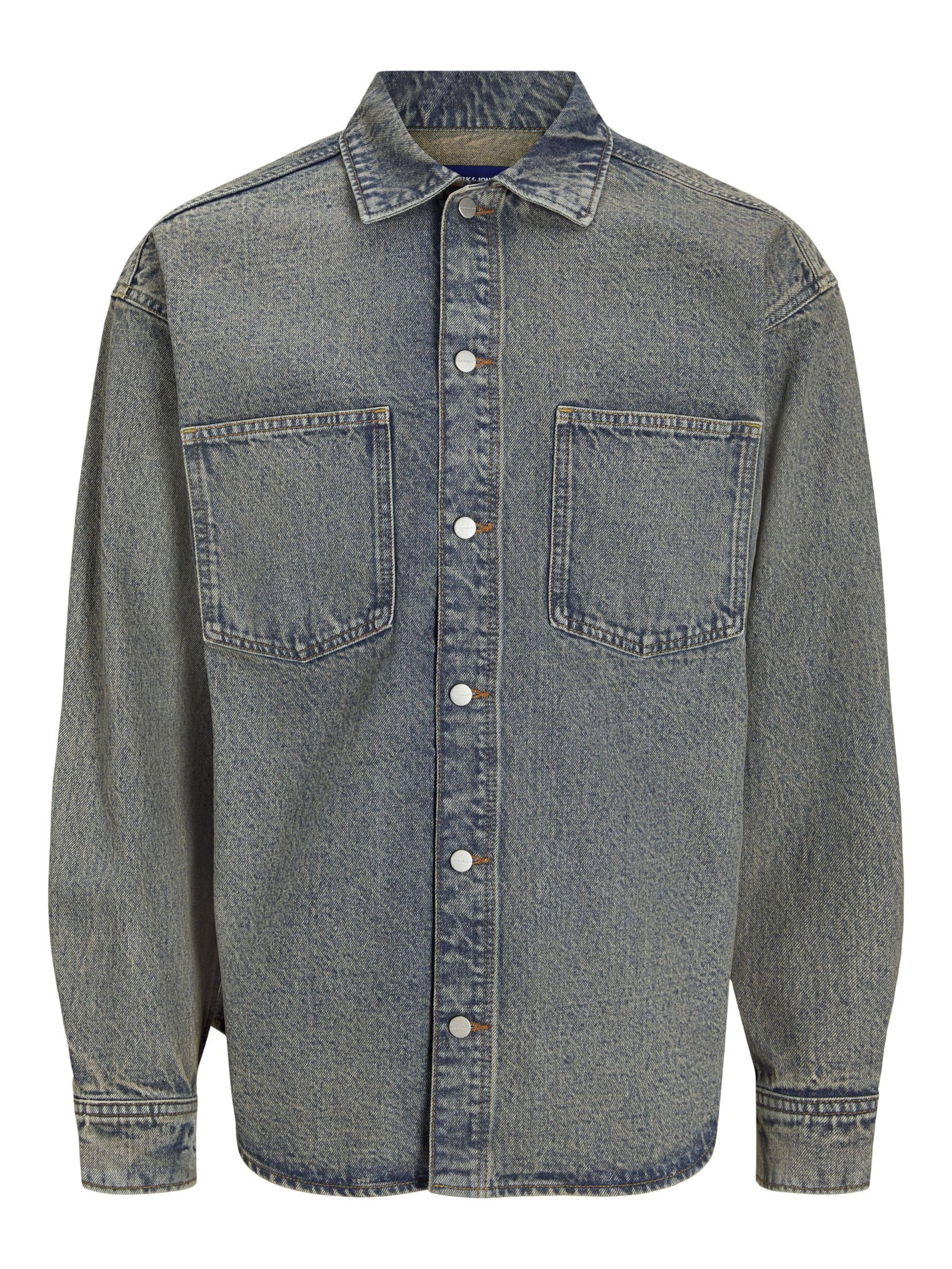 Chemise JACK & JONES en bleu : devant