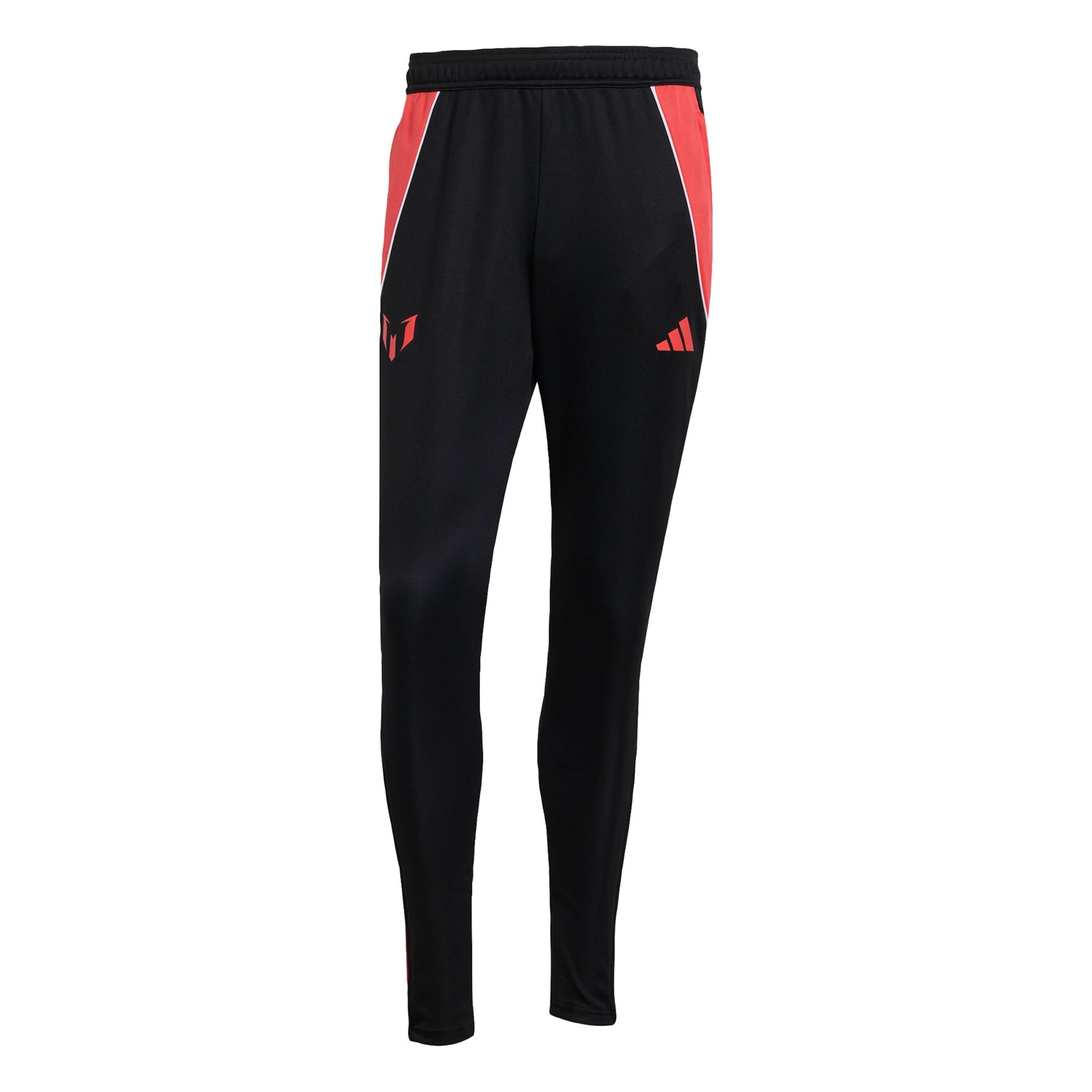 ADIDAS PERFORMANCE Slim fit Sports trousers 'Messi' in Black: front