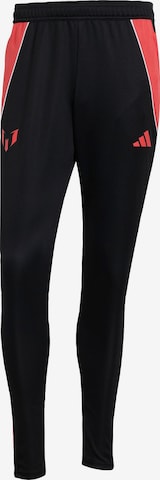 ADIDAS PERFORMANCE Sports trousers 'Messi' in Black: front
