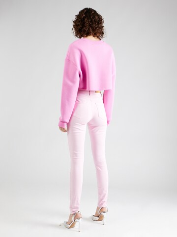 Skinny Jean 'BLUSH' ONLY en rose