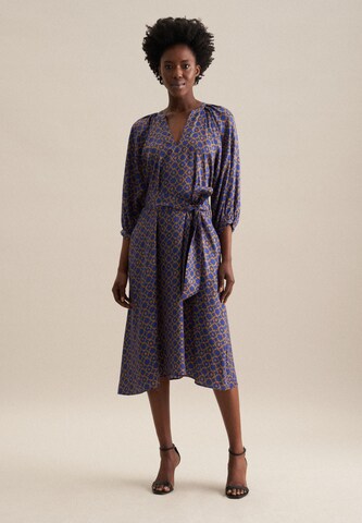 SEIDENSTICKER Dress ' Schwarze Rose ' in Blue