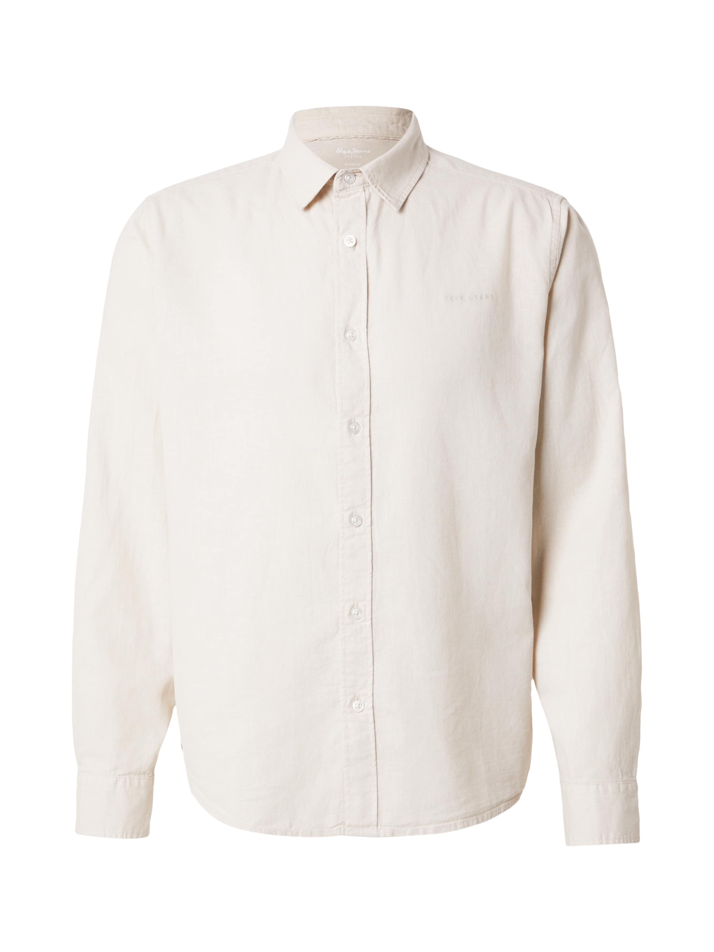 Pepe Jeans - Ajuste regular Camisa en beige: frente