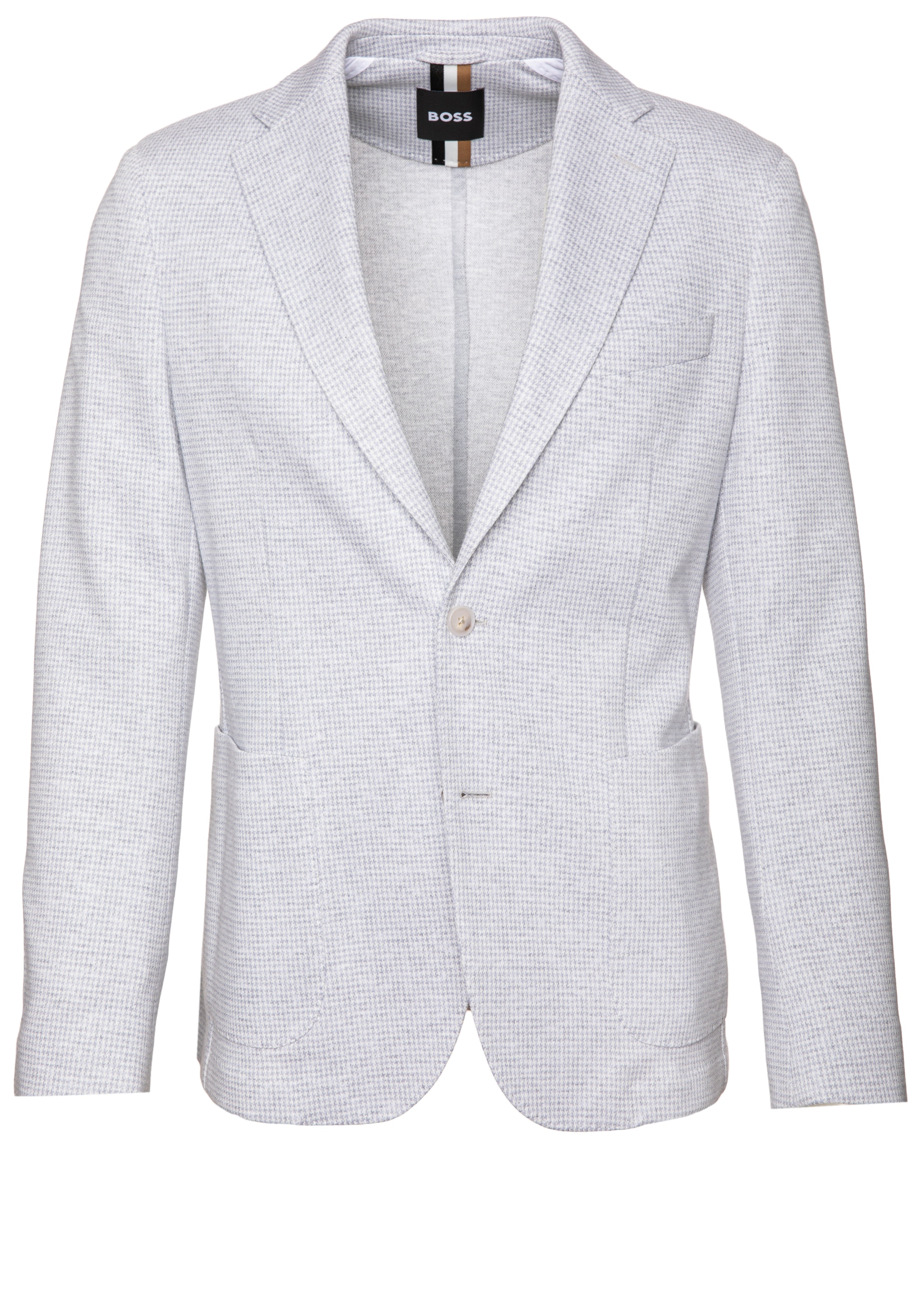 BOSS Regular Fit Sakko 'C-Hanry-J-252' in Grau: Vorderseite